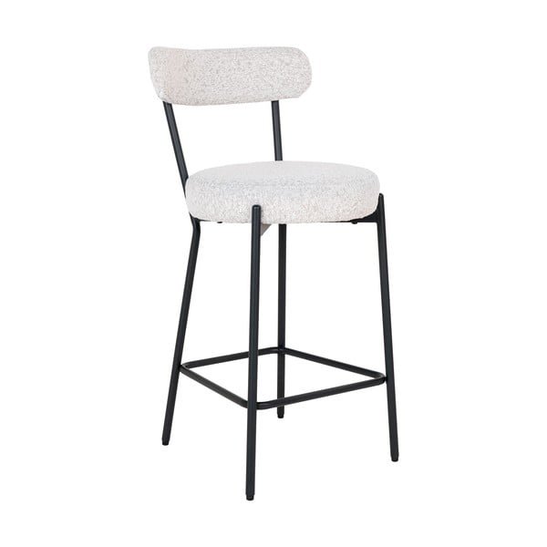 Balts bāra krēsls (sēdekļa augstums 65 cm) Badalona – House Nordic