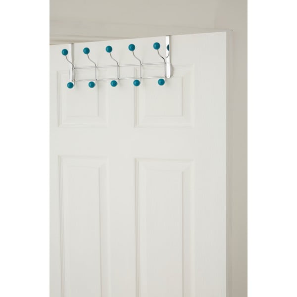 Piparmētru zaļš/sudraba krāsas metāla durvju pakaramais 41 cm – Premier Housewares-image-4