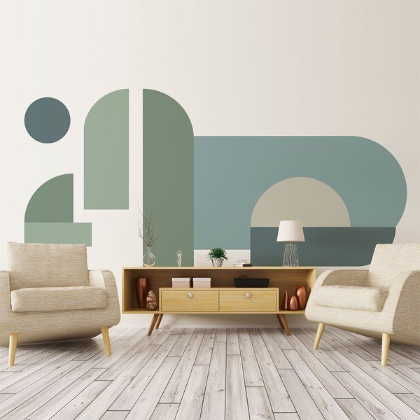 Sienas uzlīme 90x185 cm Amazonian Arches – Ambiance-image-1