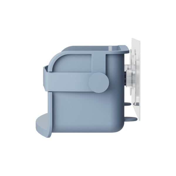 Zils pārstrādātas plastmasas vannas istabas plaukts ar uzstādīšanu bez urbšanas Flex – Umbra-image-4