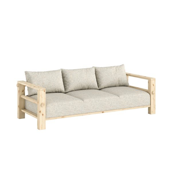 Gaiši pelēks dīvāns 225 cm Bare – Karup