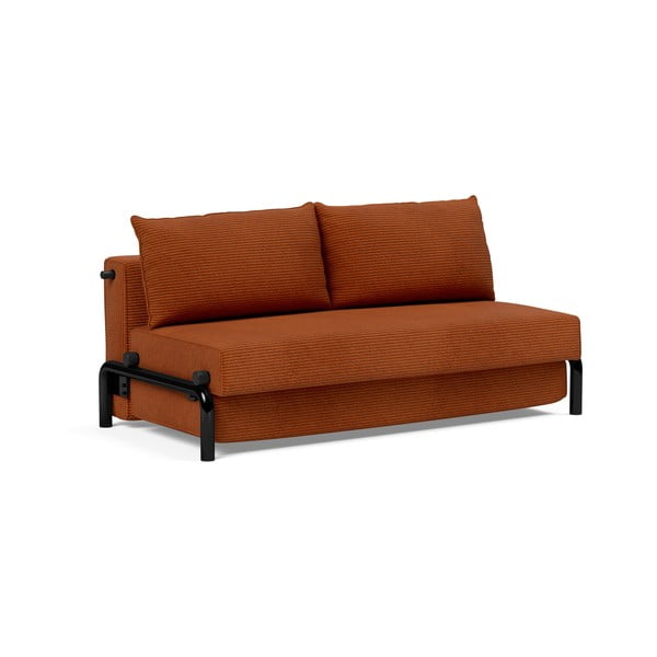 Oranžs izlaižams dīvāns Innovation Ramone