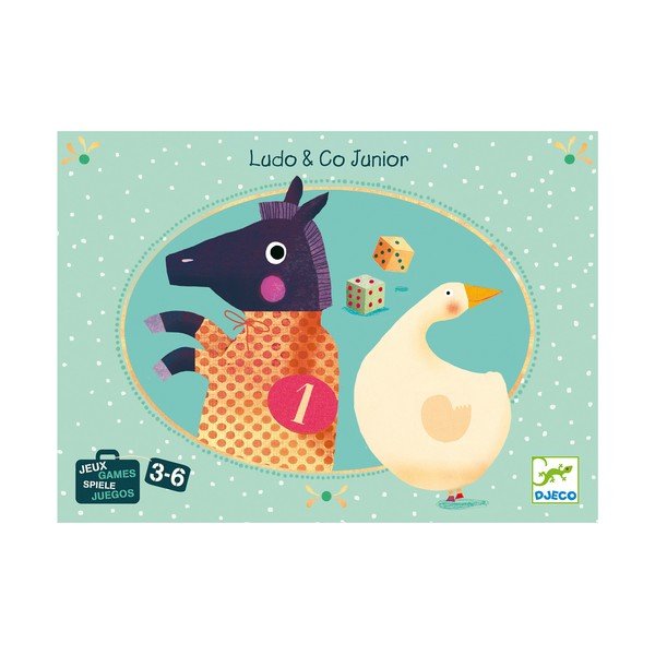 Galda spēle Nomad Ludo & Co Junior – Djeco-image-2
