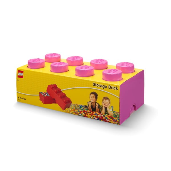 Tumši rozā glabāšanas kaste LEGO®-image-3