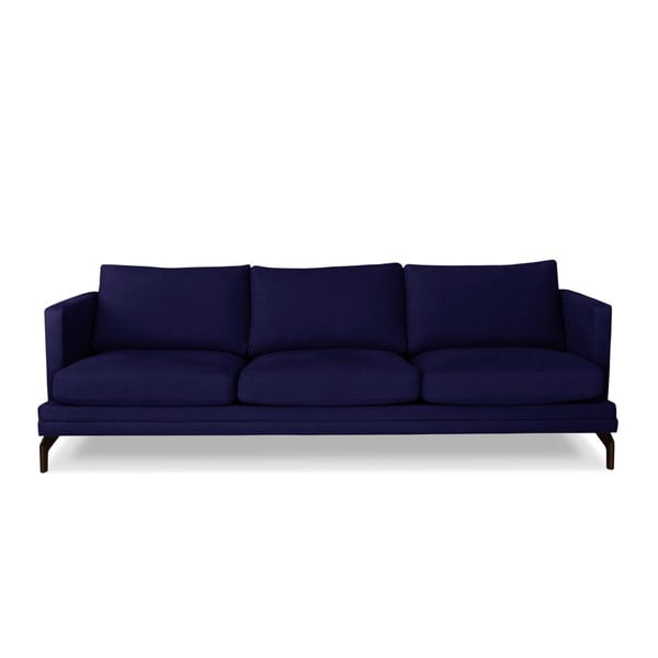 Tumši zils trīsvietīgs dīvāns Windsor & Co. Dīvāni Jupiter