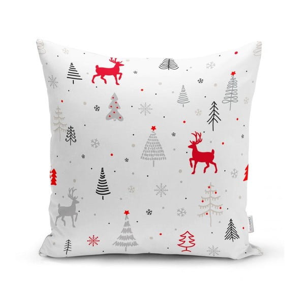 Spilvendrānas ar Ziemassvētku motīvu (4 gab.) 43x43 cm Snowflakes – Mila Home-image-3