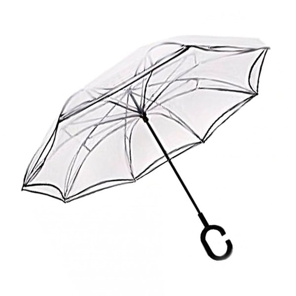 Caurspīdīgs lietussargs Ambiance Claro, ⌀ 110 cm