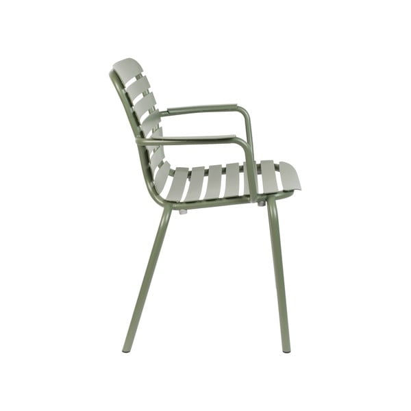 Gaiši zaļi metāla dārza krēsli (2 gab.) Vondel – Zuiver-image-3