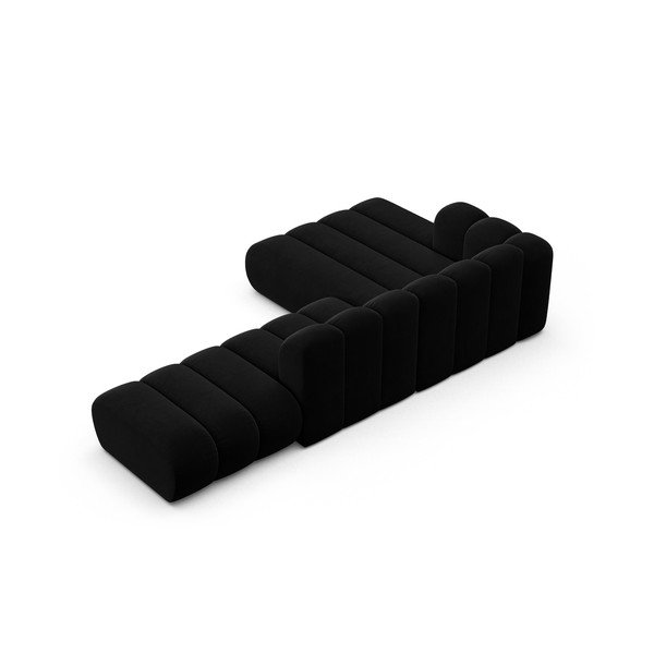 Antracīta pelēks stūra dīvāns (ar kreiso stūri) Lupine – Micadoni Home-image-3