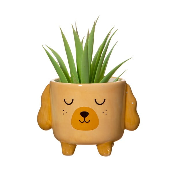 Akmens puķu poda apvalks ø 7,5 cm Cockapoo – Sass & Belle-image-1