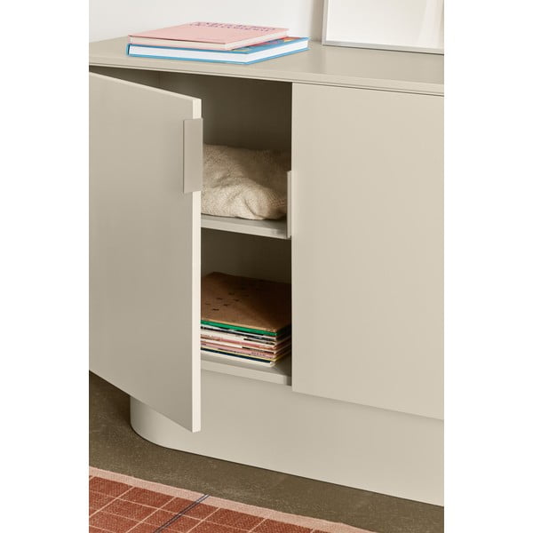 Bēšs skapītis 110x80 cm Totem – Teulat-image-1