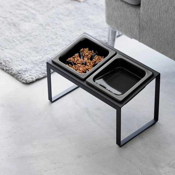 Keramikas bļodiņu komplekts ar pamatni mājdzīvniekiem Nooks – YAMAZAKI-image-4