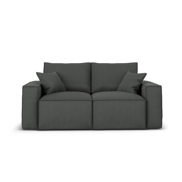 Tumši pelēks dīvāns Cosmopolitan Design Miami, 180 cm