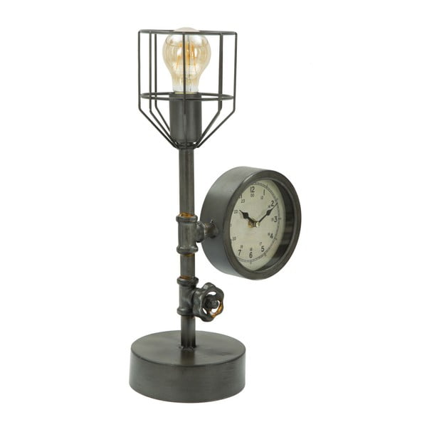 Galda lampa Mauro Ferretti Industry Clock, 26 x 45 cm