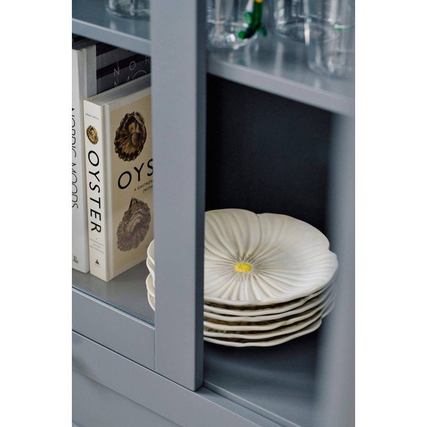 Pelēka piekarināma vitrīna no MDF 85x170,5x35 cm Prato – Ellos Home-image-2