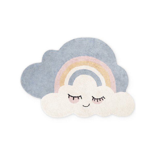 Krēmkrāsas mazgājams/ar rokām darināts kokvilnas bērnu paklājs 140x200 cm Snuggle Nappi – Hanse Home
