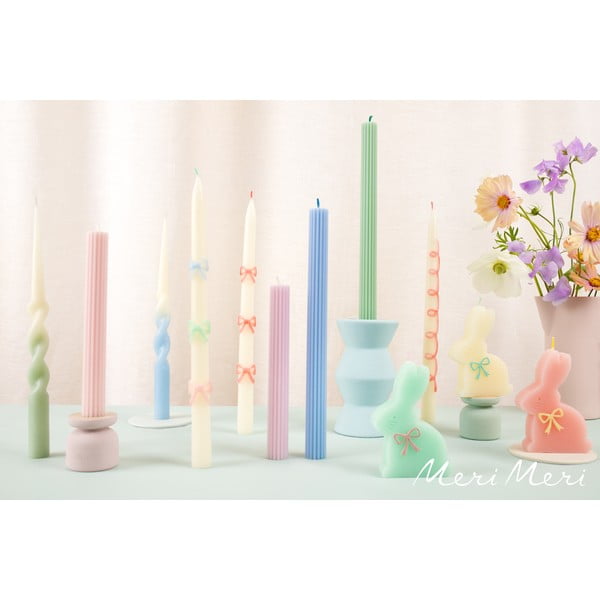 Sveces (3 gab.) degšanas laiks 2 h ar Lieldienu motīvu Bunny – Meri Meri-image-1