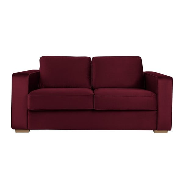 Cosmopolitan dizains Chicago bordo krāsas divvietīgs dīvāns