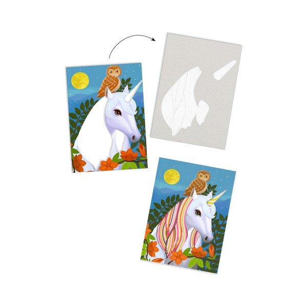 Radošais komplekts Djeco Rainbow Unicorns-image-2