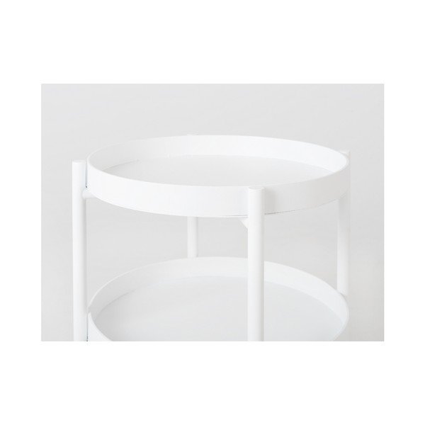 Custom Form Hanna balts glabāšanas galds, ⌀ 40 cm-image-4
