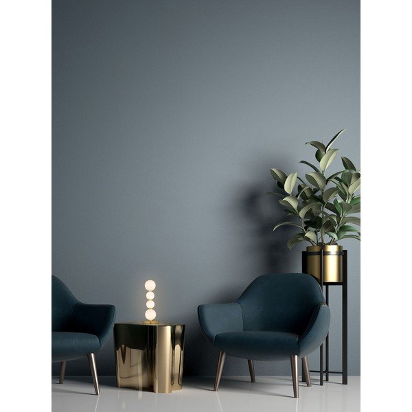 Balta/zelta krāsas metāla LED galda lampa ar stikla abažūru (augstums 31 cm) Perla – Nova Luce-image-1
