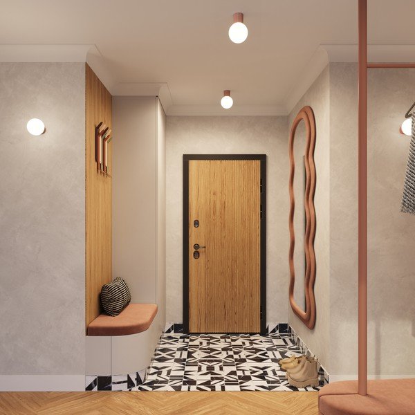 Gaiši brūna sienas lampa ø 12 cm Orbital – Sollux-image-3