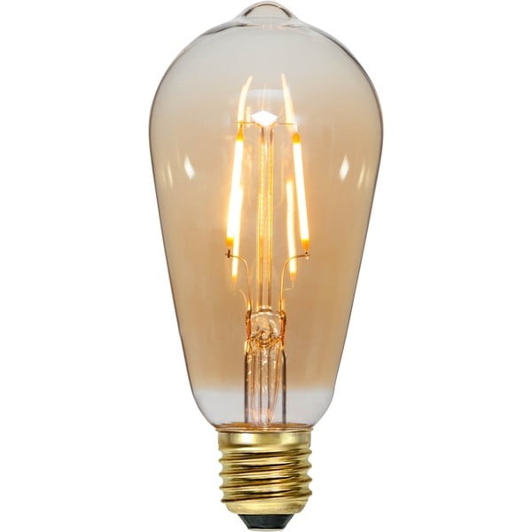 Siltas krāsas LED spuldze ar E27 spuldžu ietveri, 1 W Plain Amber – Star Trading