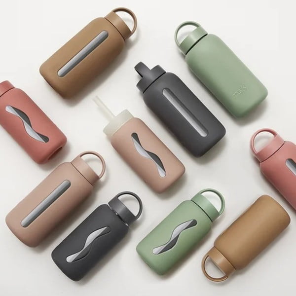 Salvijas zaļa pudele ceļojumiem 500 ml Silver Sage – Muuki-image-1