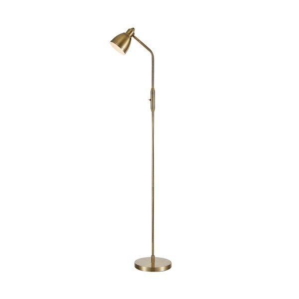Bronzas krāsas stāvlampa ar metāla abažūru (augstums 143 cm) Story – Markslöjd