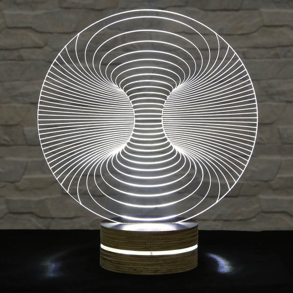 3D galda lampa Abstrakts I