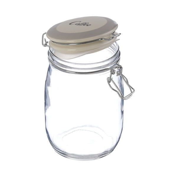 Stikla pārtikas uzglabāšanas konteiners kafijai Grocer – Premier Housewares-image-2