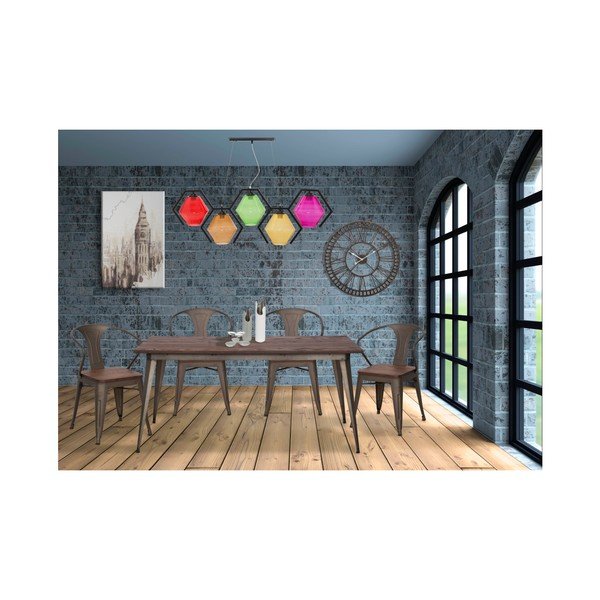 2 ēdamistabas krēslu komplekts Mauro Ferretti Detroit-image-3