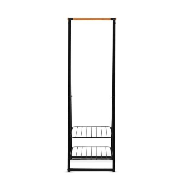 Melns tērauda drēbju pakaramais statīvs Linn – Brabantia-image-3