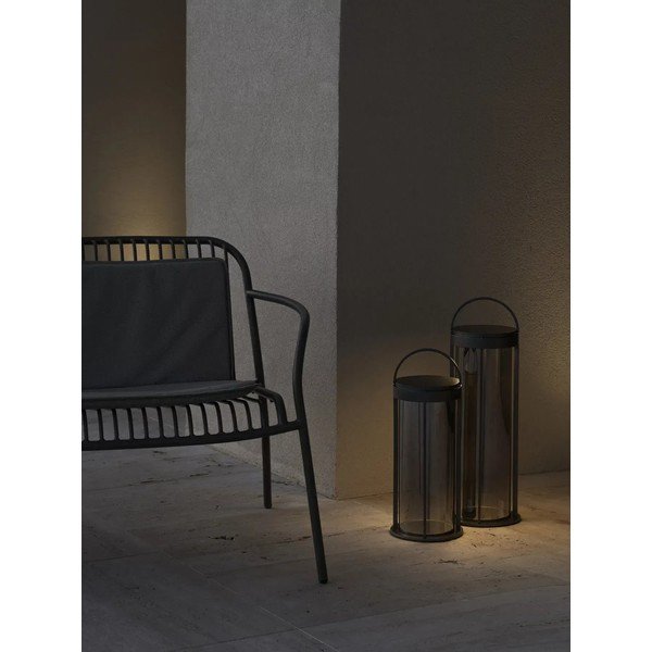 Pelēks metāla dārza krēsls Yua Wire – Blomus-image-3