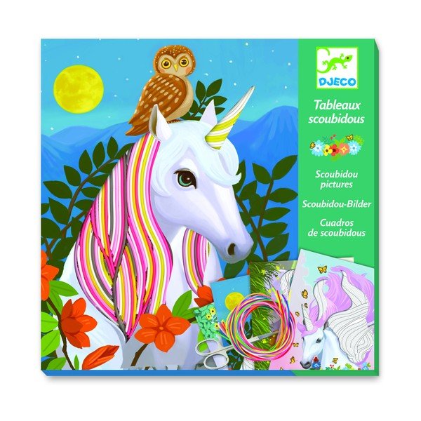 Radošais komplekts Djeco Rainbow Unicorns-image-1