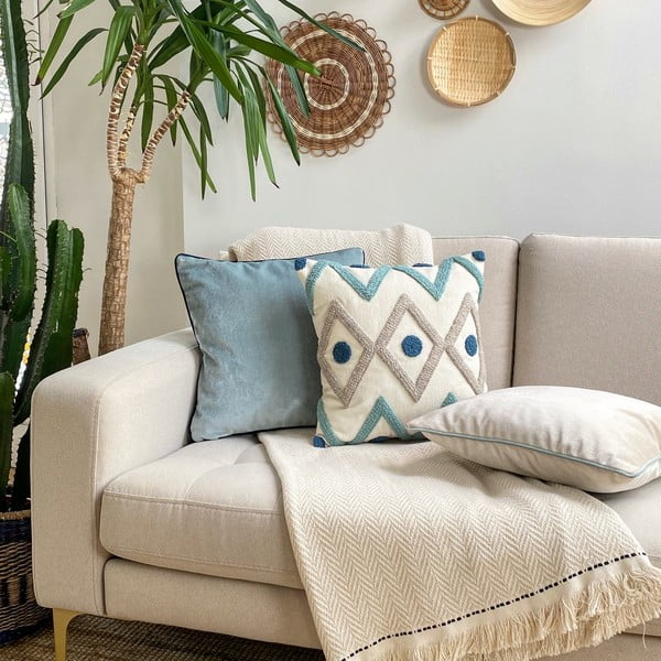 Spilvendrāna ar linu Joynodes Bethany, 43 x 43 cm-image-2