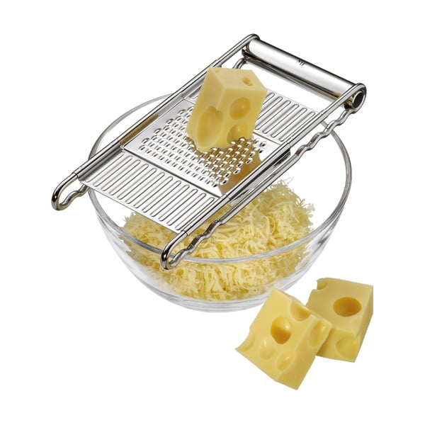 Nerūsējošā tērauda rīve ar 4 maināmām rīvēšanas virsmām WMF Cromargan® Gourmet-image-1