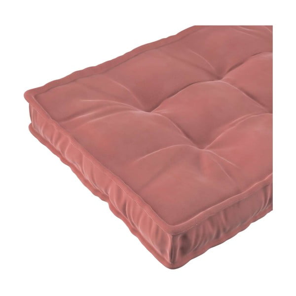 Koraļļu sarkans bērnu matracis 60x120 cm Posh Velvet – Yellow Tipi-image-1