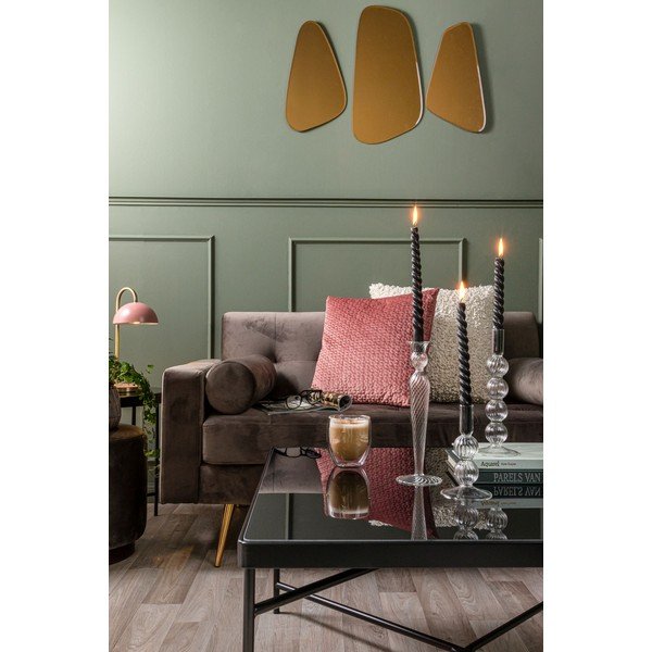 Stikla svečturis PT LIVING Burbuļi-image-1