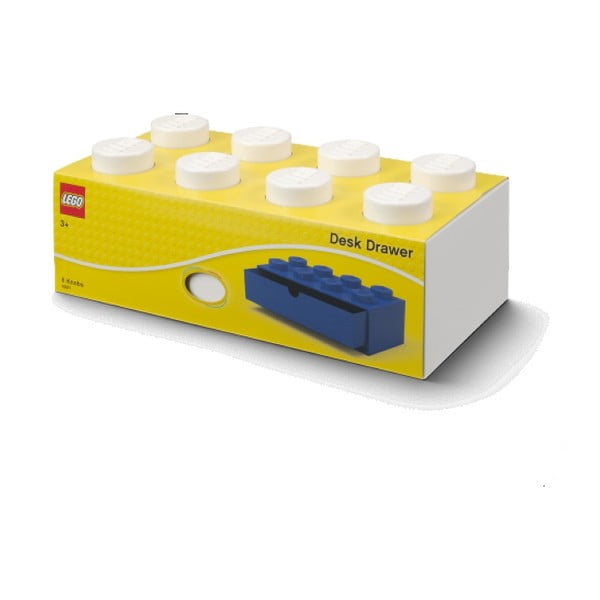 Balta galda kaste ar atvilktni Brick - LEGO®-image-2