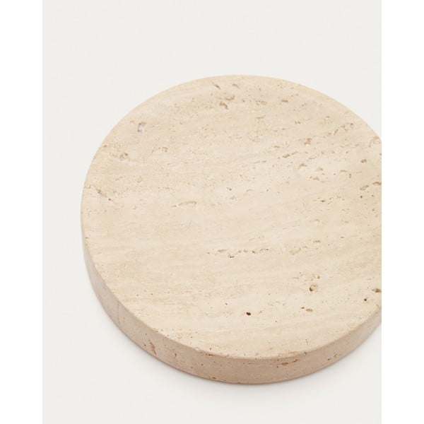 Bēšs akmens ziepju trauks Macre – Kave Home-image-3