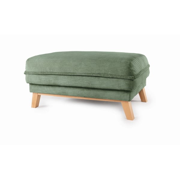 Gaiši zaļš velveta kāju soliņš Tori – Bonami Selection-image-2