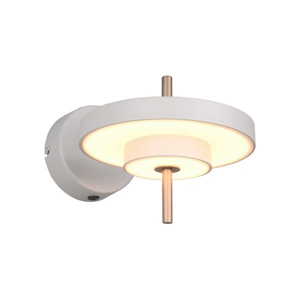 Ziloņkaula krāsas LED sienas lampa ar saliekamu konstrukciju/ar regulējamu spilgtumu ø 20 cm Keaton – Trio