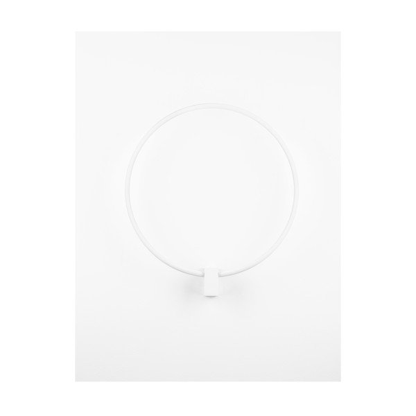 Matēti balta alumīnija LED sienas lampa ar regulējamu spilgtumu Cercio – Nova Luce-image-4