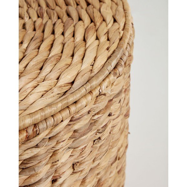 Dabīga toņa veļas grozs no ūdens hiacintes Yessira – Kave Home-image-4