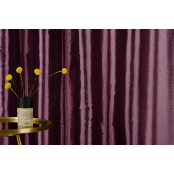 Tumši violets aizkars 140x245 cm Royal Taffeta – Mendola Fabrics-image-2