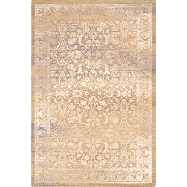 Bēšs vilnas paklājs 100x180 cm Eleanor – Agnella