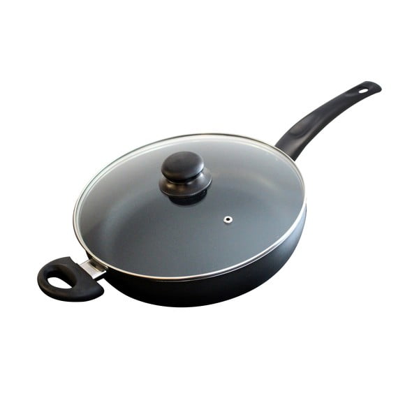 Alumīnija panna ar stikla vāku ELO, ø 28 cm-image-2