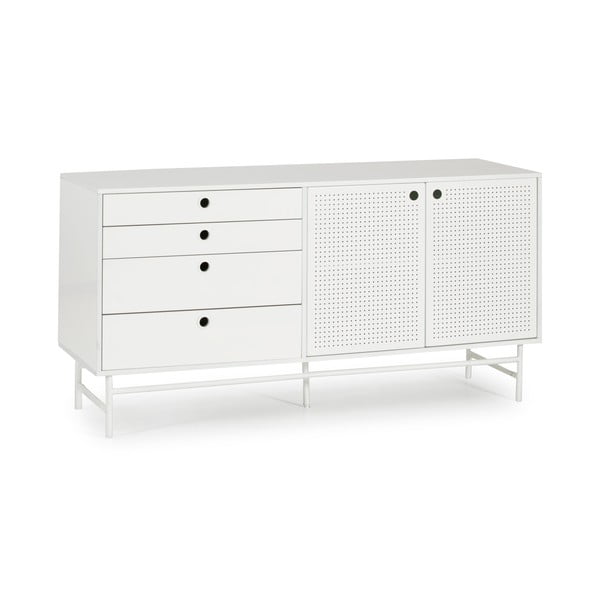 Balta kumode Teulat Punto, platums 150 cm-image-3