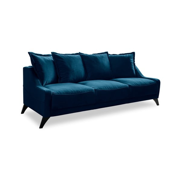 Tumši zils samta dīvāns Miuform Royal Rose